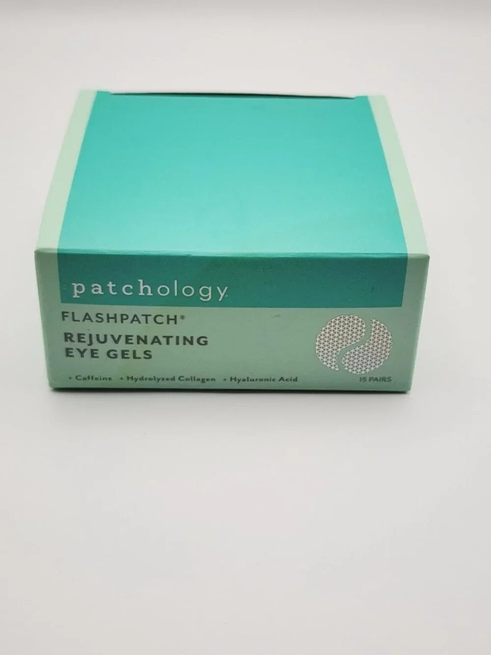 Patchology FlashPatch Rejuvenating Eye Gels 15 Pairs Hydrogel Eye Masks NIB